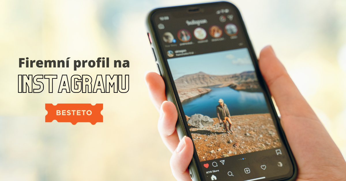 Firemní profil na Instagramu