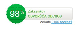 Koľko percent užívateľov odporúča obchod v rámci služby Overené zákazníkmi