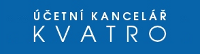 Logo účetní kanceláře Kvatro